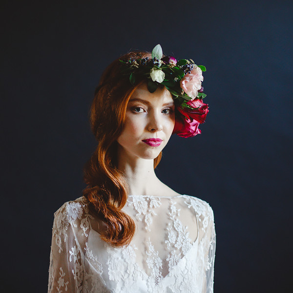 Dark Flower // Styled Wedding Editorial